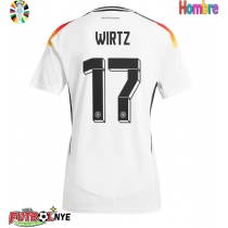 Camiseta Alemania Florian Wirtz #17 Primera Equipación Eurocopa 2024 manga corta